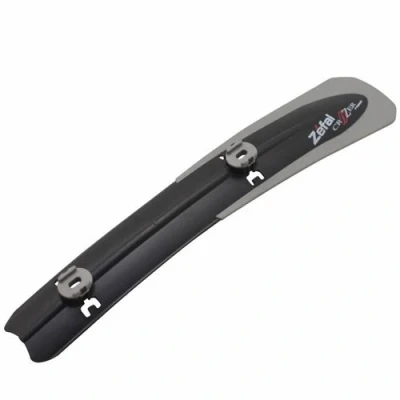 Image de Garde boue route sur cadre zefal croozer road noir gris (sur tube diagonal 75mm maxi) (vendu a l unite)