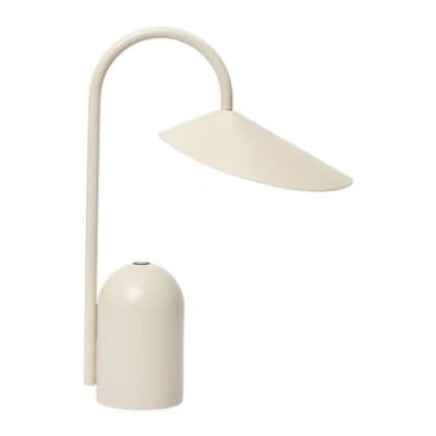 Afbeelding van ferm LIVING Arum Oplaadbare Tafellamp Cashmere