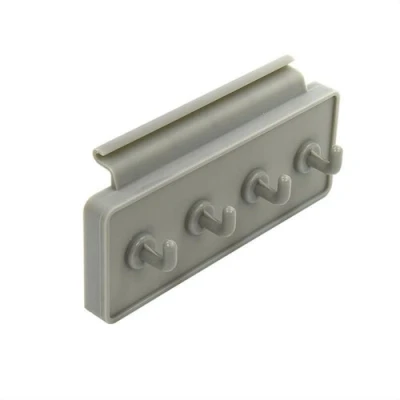 Afbeelding van Pro Plus Tentrail Kapstok 15 x 6 cm Kunststof 4 Haaks