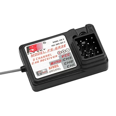 Afbeelding van LITEBEE Flysky Fs GR3E 3CH RC ontvanger (2,4 GHz, AFHDS), voor GT2 GT3 GT3C GR3C boot zender