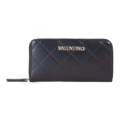 Afbeelding van VALENTINO Portemonnee Nur Re Zip Around Wallet Nero Zwart