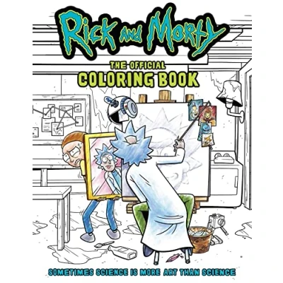 Afbeelding van Rick and Morty: The Official Coloring Book