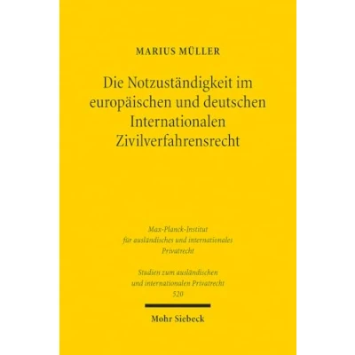 Afbeelding van Studien zum ausländischen und internationalen Privatrecht t