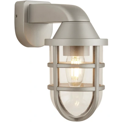 Afbeelding van Buitenwandlamp X Seaside, zilver, IP44