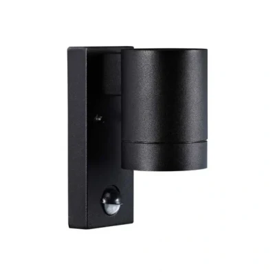 Afbeelding van Buitenwandlamp Tin Maxi sensor, zwart