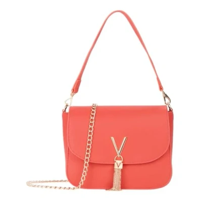 Afbeelding van VALENTINO Schoudertas Handtas Divina SA Lady Crossover Bag Corallo Koraalrood