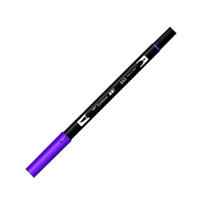 Afbeelding van Tombow ABT dubbele brushpen purple 665