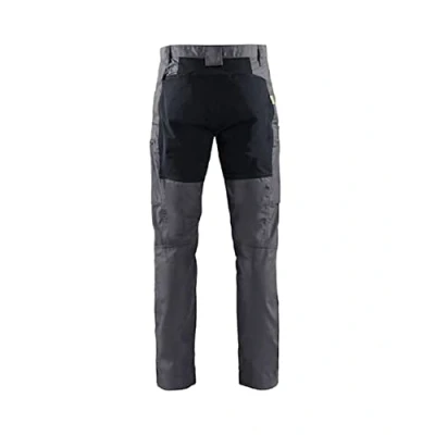 Afbeelding van Blaklader Service werkbroek met stretch 1459 1845 Medium Grijs/Zwart C52