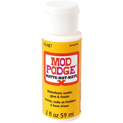 Afbeelding van Mod Podge Mat 2 oz, synthetisch materiaal, wit, 3,4 x 10 cm