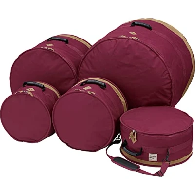 Afbeelding van Tama TDSS52KWR Powerpad Designer Drum set Bag (Wine Red) tas