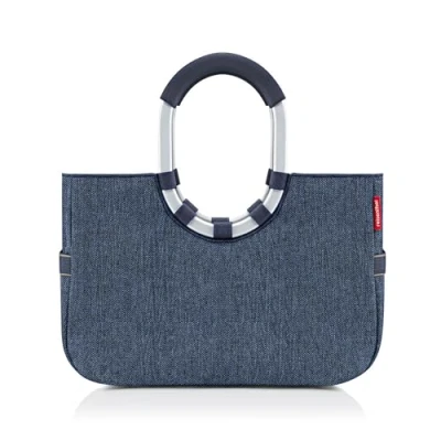 Afbeelding van Reisenthel Shopper 40 CM Shopper, Dames, Maat: One Size, Herringbone dark blue