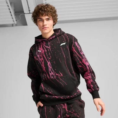 Afbeelding van F1Â® Color Splash hoodie voor Heren, Zwart, Maat L PUMA