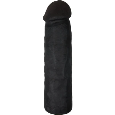 Afbeelding van Zwarte realistische penis sleeve