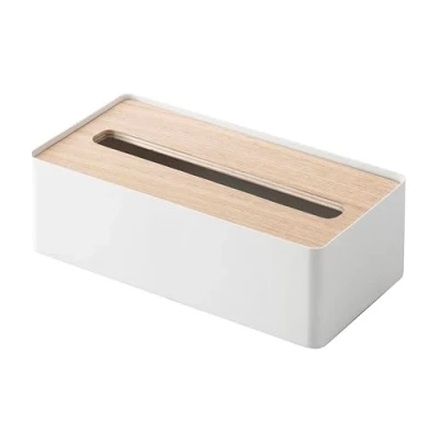 Afbeelding van Yamazaki Tissuebox Rin White