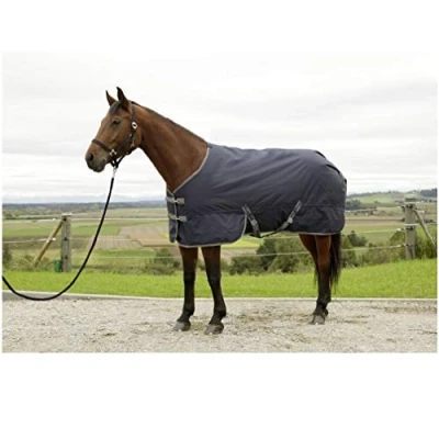 Afbeelding van RugBe Winterdeken IceProtect 300g Navy/Grijs 155/205