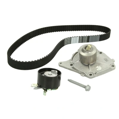 Afbeelding van HEPU PK09621 Waterpomp + Distributieriem Set Met schroef 123 RENAULT: CLIO 3, Kangoo II Express, TWINGO 2, DACIA: Duster Off Road, Sandero I