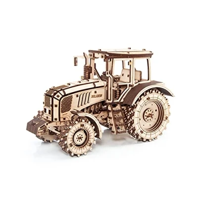 Afbeelding van Eco Wood Art 3D Mechanische Puzzel Tractor Belarus 2022, 0877, 28,2x13,6x17,5cm