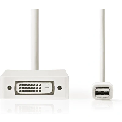 Afbeelding van Nedis Mini DisplayPort Kabel CCGB37465WT02 Wit