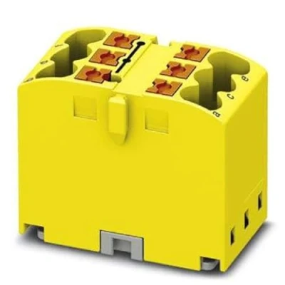 Afbeelding van Phoenix Contact 3273270 Verdeelblok 15.6 mm Spanveer Geel 10 stuk(s)