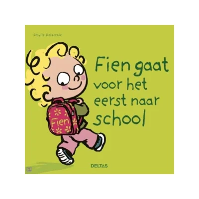 Afbeelding van Fien gaat voor het eerst naar school