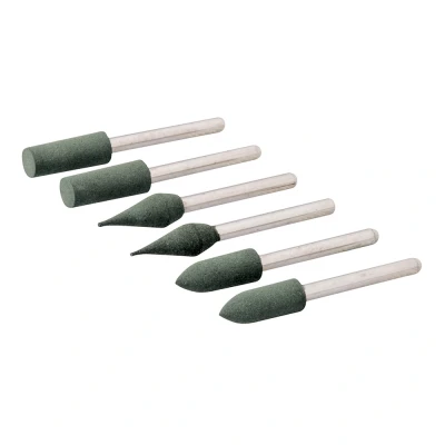 Afbeelding van Silverline Rubberen polijstkoppen set 6 mm diameter delig veelzijdig gebruik