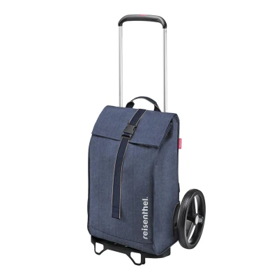 Afbeelding van Reisenthel Citycruiser Einkaufs Trolley, Maat: One Size, Herringbone dark blue