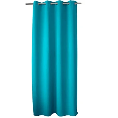 Afbeelding van Enjoy Home Verduisteringsgordijn met 8 ogen, polyester, Turquoise, 140 x 240 cm