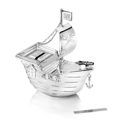 Afbeelding van Zilverstad Money box Pirate ship sp/l