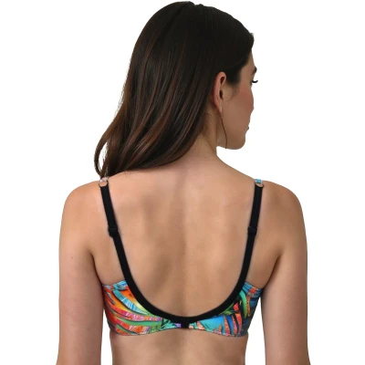 Afbeelding van Vivisence Padded Bikinitop, Dames, Maat: 90D, Orange green