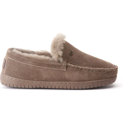 Afbeelding van Warmbat Australia Grizzly Pantoffels, Heren, Maat: 41, Brown Veloursleer