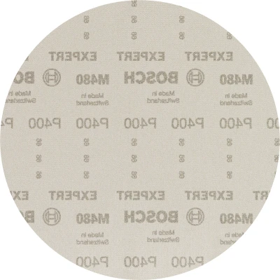 Image de BOSCH 2608900715 Expert M480 filet de ponçage Best for Wood and Paint, diamètre 225 mm, 400 grit (25 pcs)