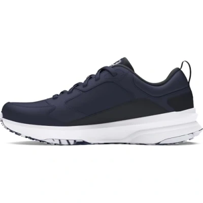 Afbeelding van Under Armour Charged Edge herensneakers, maat 42, 400 Midnight Navy Zwart Wit