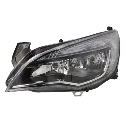 Afbeelding van ALKAR 2761439 Koplampen Links H7/H7, W21/5W met daglicht elektromotor Behuizing zwart binnengedeelte OPEL: Astra J Hatchback