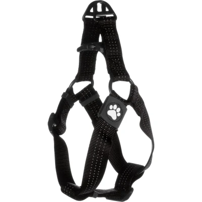 Afbeelding van Flamingo Zorba Step&amp;go Harnas Honden Zwart M 45 55cm 32mm 1st 134063