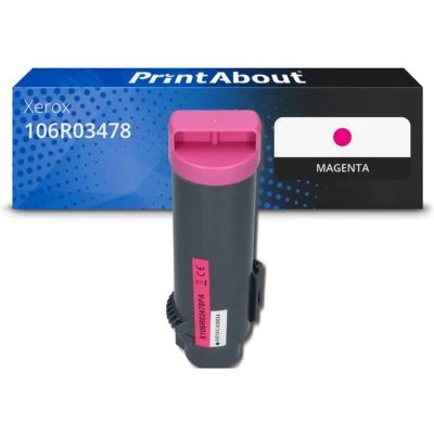 Afbeelding van Huismerk Xerox 106R03478 Toner Magenta