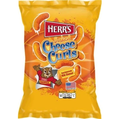 Afbeelding van Herr&#039;s Cheese Curls 113 Gram