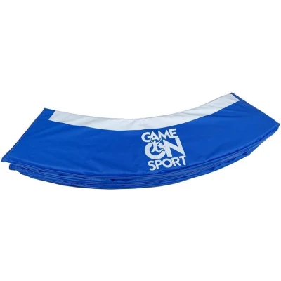 Afbeelding van Game on Sport Beschermrand Regular Blauw Ø305 cm Trampolinerand Rond Dikte: 21 mm PVC 29 breed Trampoline Accessoires Veiligheid