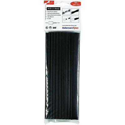 Afbeelding van HellermannTyton 308 31210 Krimpkous assortiment 12 mm 4 Krimpverhouding:3:1 10 stuk(s)