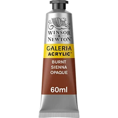Afbeelding van Winsor &amp; Newton Acryl Galeria 60 ml verbrande Sienna Ondoorzichtig Serie 1