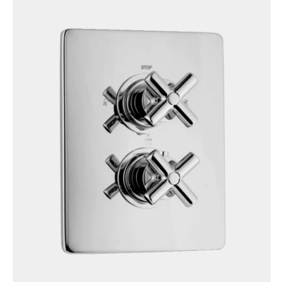 Afbeelding van Huber Suite Inbouw thermostaat met 2 weg omsteller 369Q01HNS