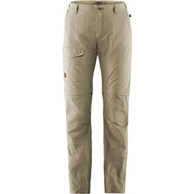 Afbeelding van Travellers MT Zip off Wandelbroek Dames Light Beige180 34 Beige