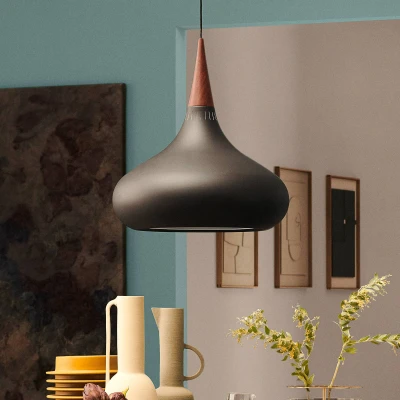 Afbeelding van FRITZ HANSEN Orient P2 Slinger zwart/roze Ø 34cm