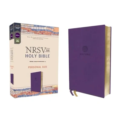 Afbeelding van NRSVue, Holy Bible, Personal Size, Leathersoft, Purple, Comfort Print