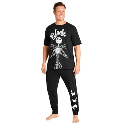 Afbeelding van Disney Herenpyjama, grappige pyjama voor heren, maat M 3XL, Grumpie, Donald Duck, Jack Skellington