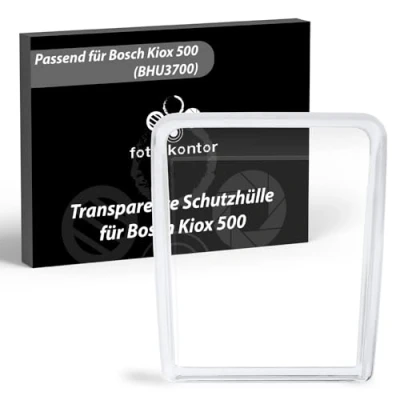 Afbeelding van foto kontor Beschermhoes compatibel met Bosch Kiox 500 (BHU3700), e bike display, besturingseenheid van TPU, bescherming tegen water en vuil, transparant