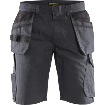 Afbeelding van Blaklader Service short met spijkerzakken 1494 1330 Medium Grijs/Zwart C58