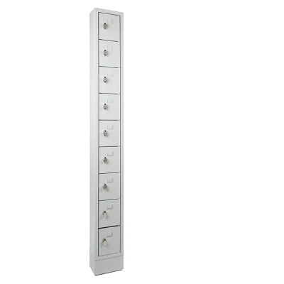 Afbeelding van Lockerkast in 9 vaks met opening voor hangoogsluiting (zonder hangslot geleverd)