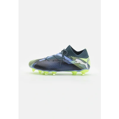 Afbeelding van Puma Future 7 PRO FG/AG Voetbalschoenen met kunststof noppen, Heren, Maat: 42, Gray skies/white/fizzy apple Textiel/ synthetisch