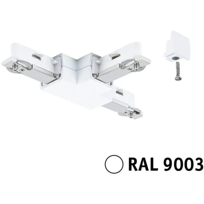 Afbeelding van Paulmann 95647 230V railsysteemcomponenten T verbinder Wit