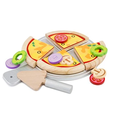 Afbeelding van New Classic Toys Speelgoed Pizza Set